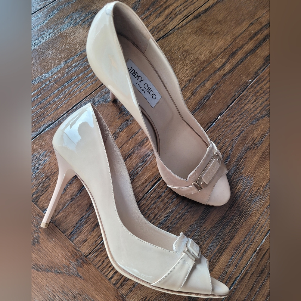 Nude Jimmy Choos